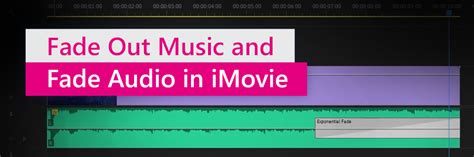 how to fade-out music in imovie on iphone: A guide for creating smooth transitions