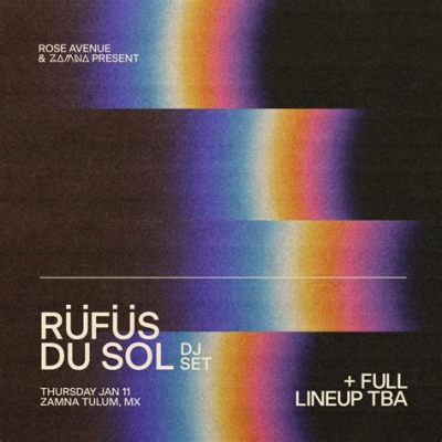 What kind of music is Rufus Du Sol, and why does it feel like a sunset in sound form?